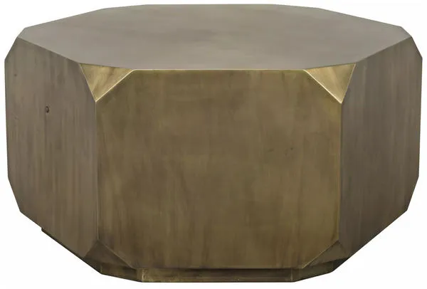 Product Image 3 for Tytus Coffee Table, Aged Brass from Noir