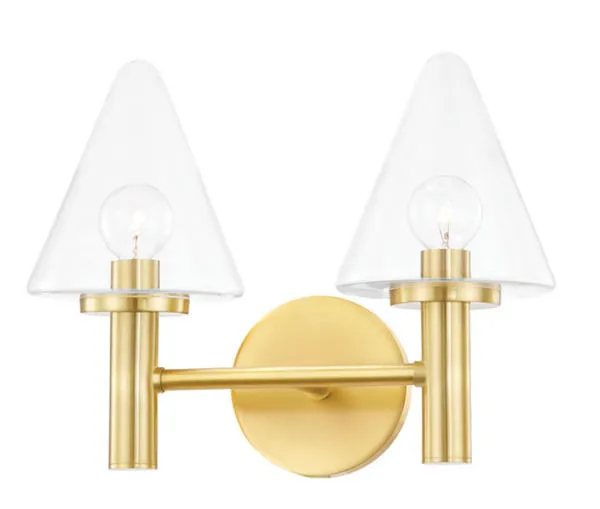 Product Image 1 for Connie 2 Light Bath Bracket from Mitzi