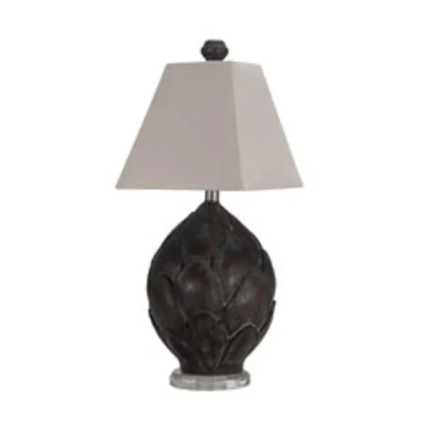Product Image 1 for Carved Artichoke Lamp from Elk Home
