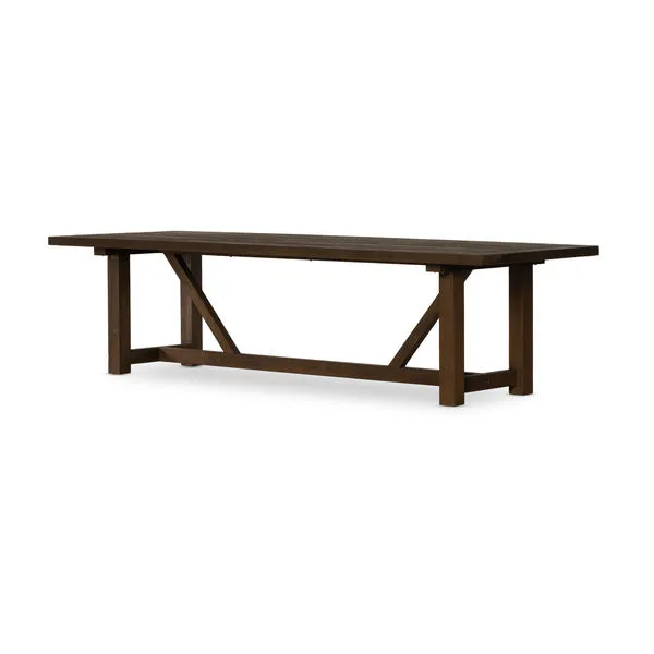 Product Image 1 for Stewart Brown Teak Outdoor Dining Table from Four Hands