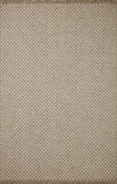 Product Image 1 for Dawn Organic Modern Natural Checkered Fringe 7'8" x 7'8" Round Rug from Loloi