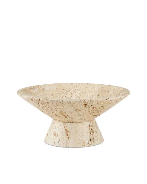 Product Image 7 for Lubo Travertine Bowl from Currey & Company