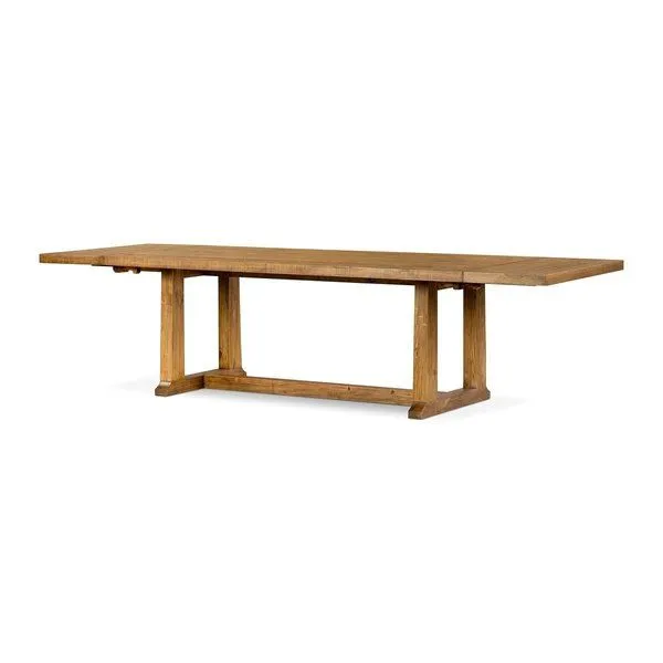 Product Image 1 for Otto Solid Honey Pine Extension Dining Table from Four Hands