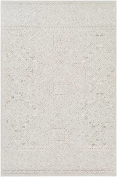 Product Image 3 for Greenwich Indoor / Outdoor Cream Diamond Rug from Surya
