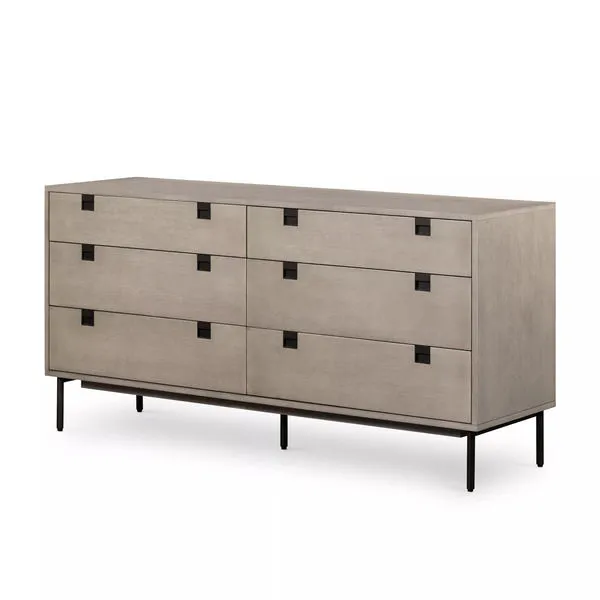 Product Image 4 for Carly 6d Dresser Grey Wash from Four Hands