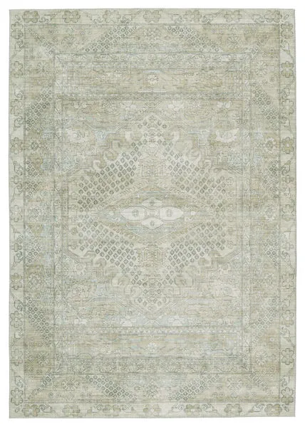 Product Image 3 for Issa Medallion Light Taupe/ Gray Rug from Jaipur