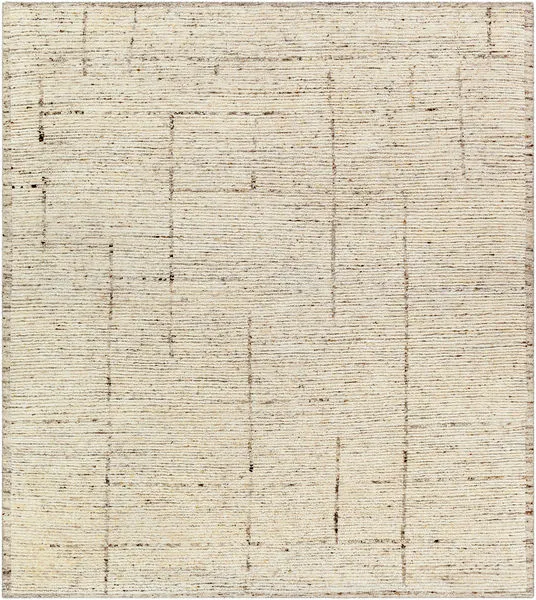 Product Image 1 for Khyber Hand-Knotted Wool Wheat / Beige Rug - 6' x 9' from Surya