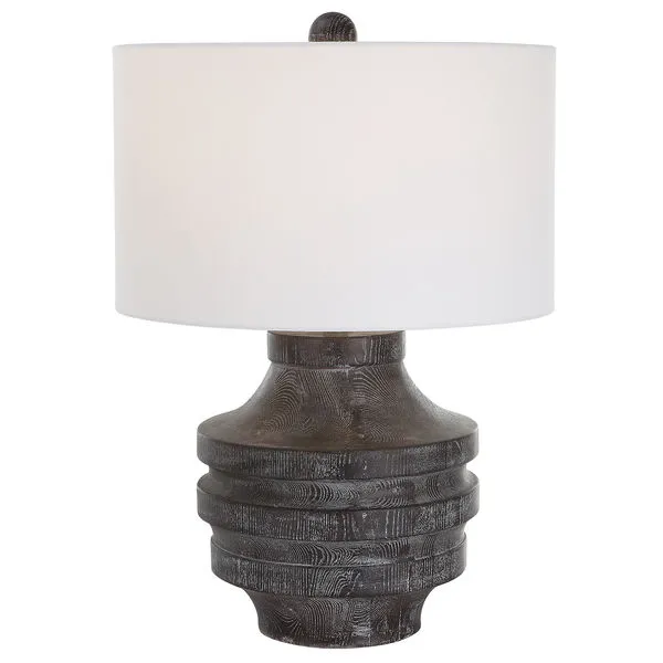Product Image 1 for Timber Carved Wooden Table Lamp from Uttermost