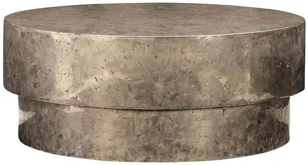 Product Image 1 for Pyrite Round Drum Cocktail Table from Bernhardt Furniture