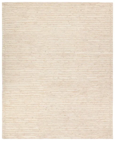 Product Image 1 for Haldorin Handknotted Striped Gray Rug from Jaipur