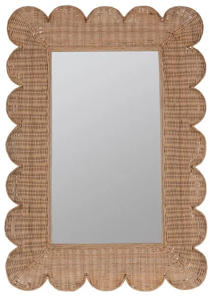 Product Image 1 for Bella Woven Rattan Wall Mirror from Cooper Classics
