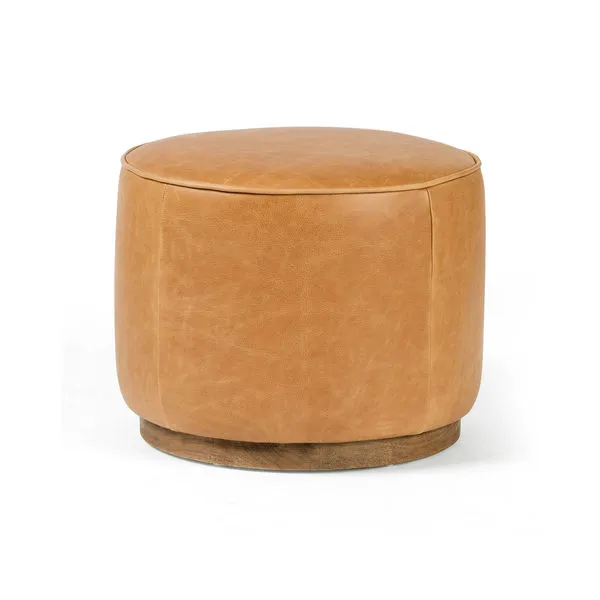 Product Image 1 for Sinclair Round Ottoman from Four Hands