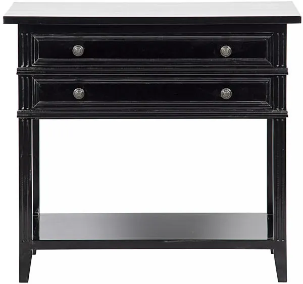 Product Image 4 for Qs Colonial 2 Drawer Side Table from Noir