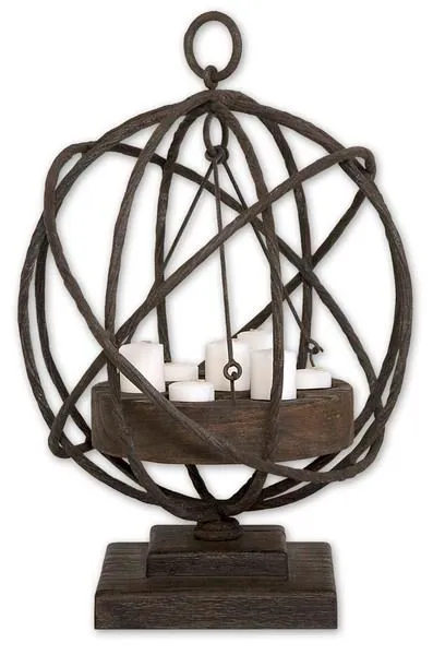 Product Image 2 for Uttermost Sammy Wooden Candleholder from Uttermost
