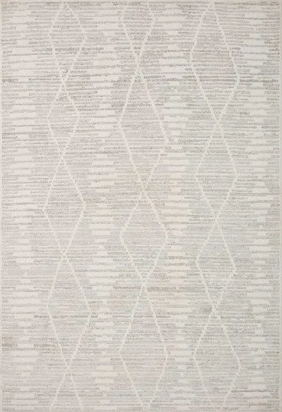 Product Image 1 for Kamala Ivory / Silver Transitional Rug - 4'0" x 6'0" from Loloi