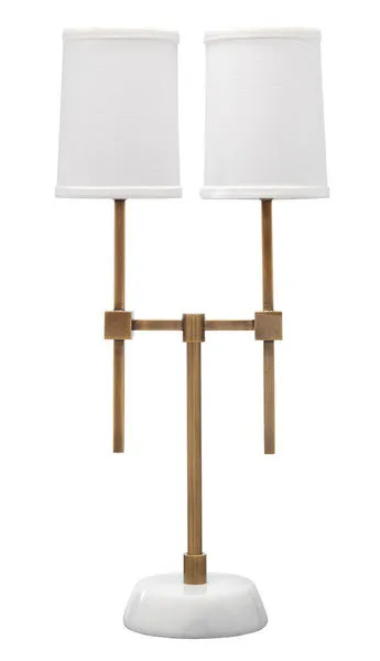 Product Image 2 for Minerva Twin Shade Console Lamp from Jamie Young