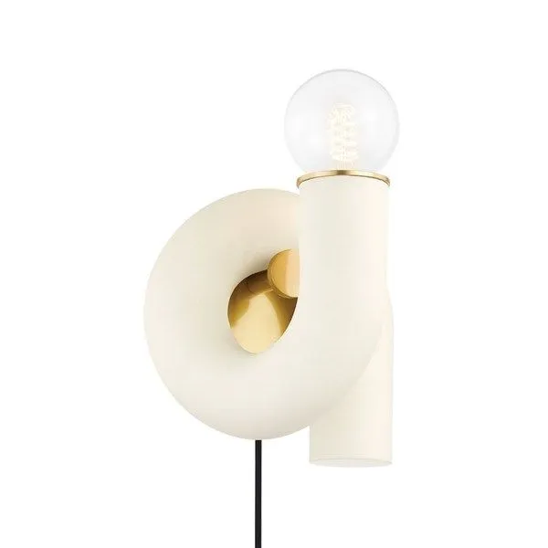 Product Image 1 for Jolie Sculptural Portable Wall Sconce from Mitzi
