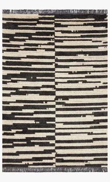 Product Image 4 for Alice Cream / Charcoal Rug from Loloi