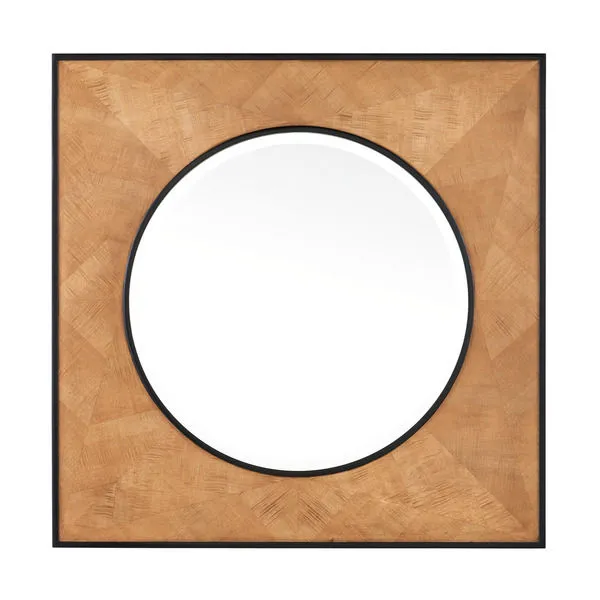 Product Image 1 for Kallista Taupe Large Mirror from Currey & Company