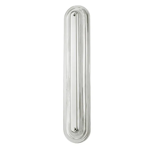 Product Image 1 for Litton 1-Light Large Wall Sconce - Polished Nickel from Hudson Valley