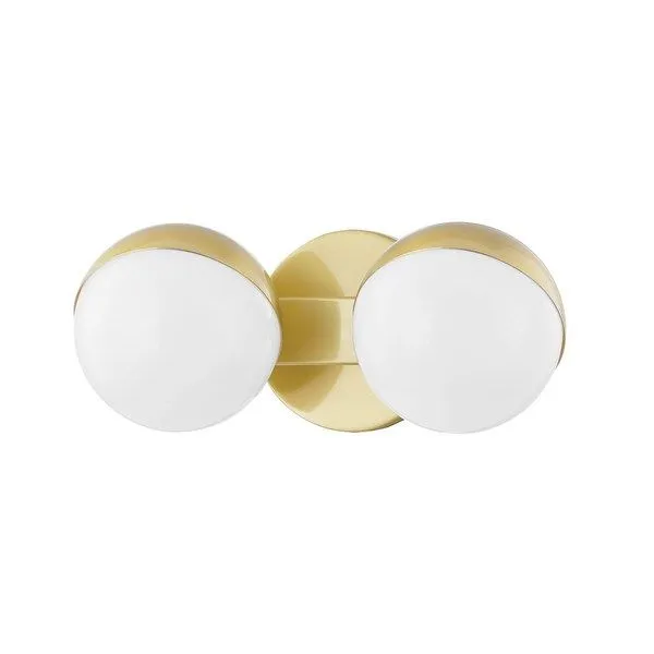 Product Image 1 for Lodi 2 Light Bath Bracket from Hudson Valley