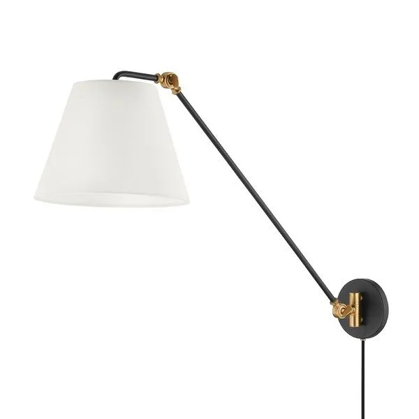 Product Image 1 for Navin Patina Brass 1-Light Portable Sconce from Troy Lighting
