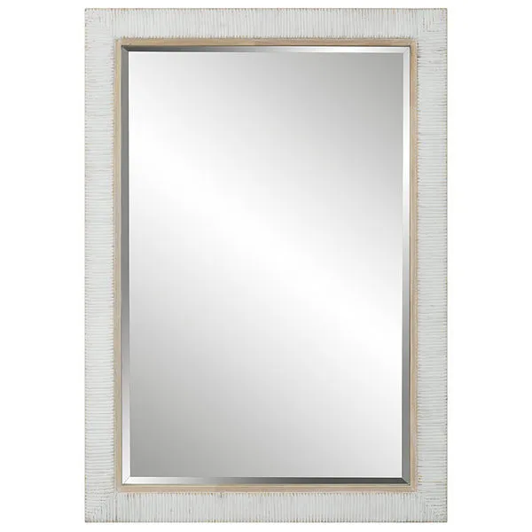 Product Image 1 for Cape Whitewash Rectangular Rattan Mirror from Uttermost