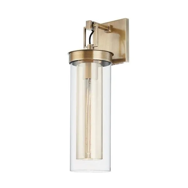 Product Image 1 for Pira Steel 1-Light Wall Sconce - Gold from Troy Lighting