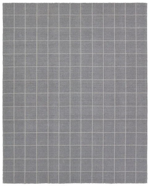Product Image 3 for Club Handmade Striped Silver Rug from Jaipur