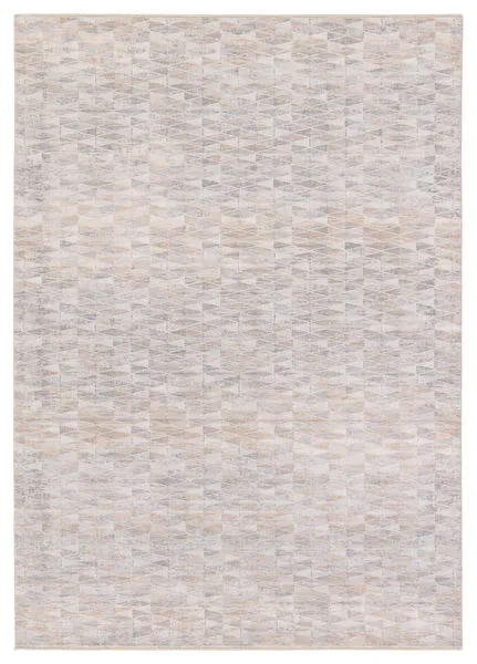 Product Image 1 for Luray Modern Trellis Tan/ Gray Rug - 5' x 8' from Jaipur