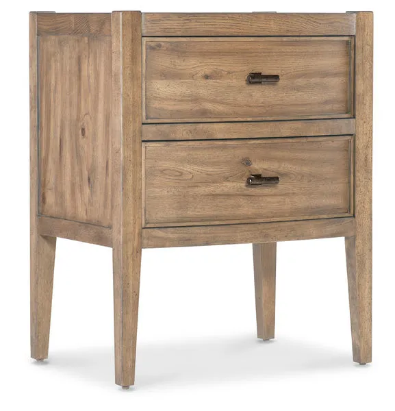 Product Image 1 for Vineyard Row Two Drawer Nightstand from Hooker Furniture
