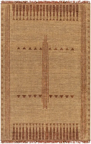 Product Image 1 for Touareg Woven Jute Brown Rug - 2'6" x 8' from Surya