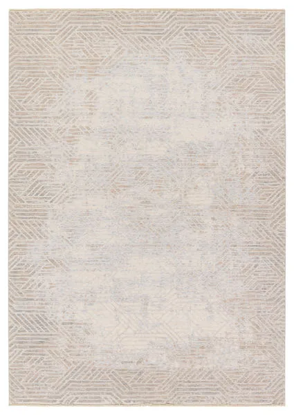 Product Image 1 for Olympian Modern Geometric Tan/ Gray Rug - 9' x 13' from Jaipur