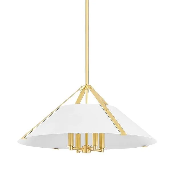 Product Image 1 for Raymond 4-Light Soft White Pendant from Hudson Valley