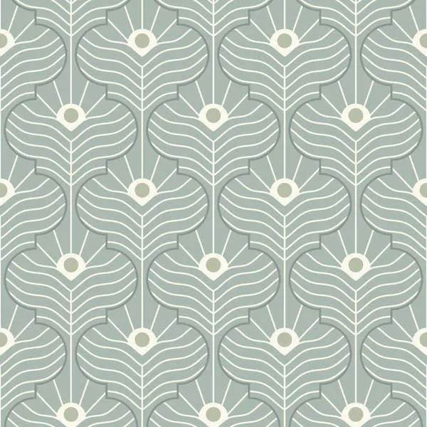 Product Image 1 for Moroccan Peacock Removable Peel & Stick Wallpaper from Mitchell Black