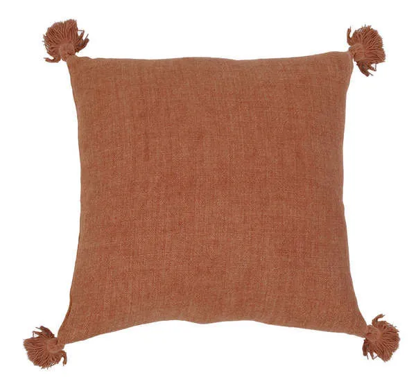 Product Image 1 for Montauk 20" Accent Pillow with Insert - Terra Cotta from Pom Pom at Home