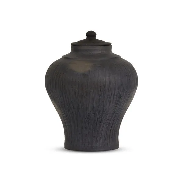 Product Image 1 for Clea Aged Black Ceramic Vase from Four Hands