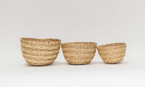 Product Image 1 for Ania Small Seagrass Baskets, Set of 3 from Bloomingville