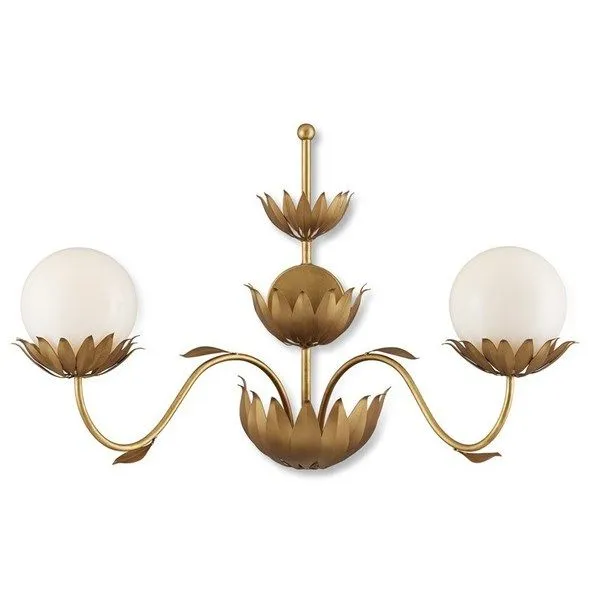 Product Image 1 for Mirasole Gold Wall Sconce from Currey & Company