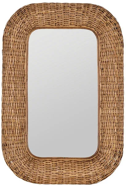 Product Image 1 for Katie Natural Rattan Wall Mirror from Cooper Classics