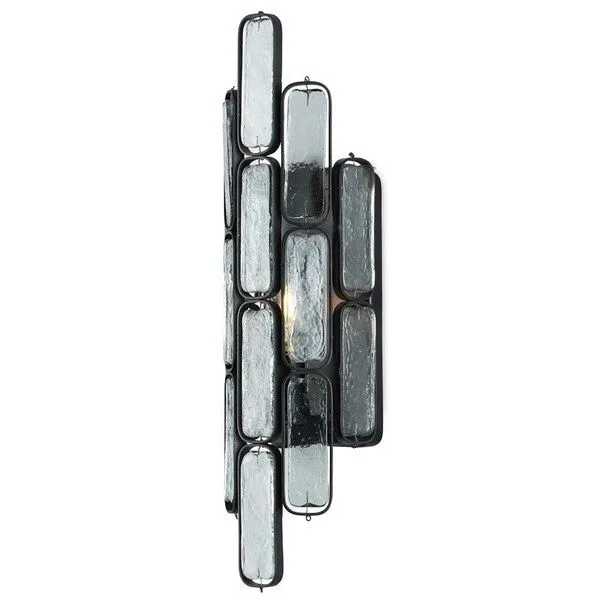 Product Image 1 for Centurion Recycled Glass Wall Sconce from Currey & Company