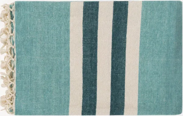 Product Image 1 for Teal & Blue Throw from Surya