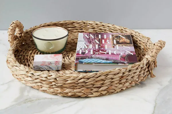 Product Image 1 for Large Coffee Table Rush Basket from etΓΊHOME