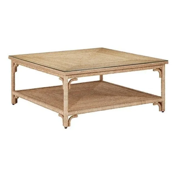 Product Image 1 for Olisa Rope Cocktail Table from Currey & Company
