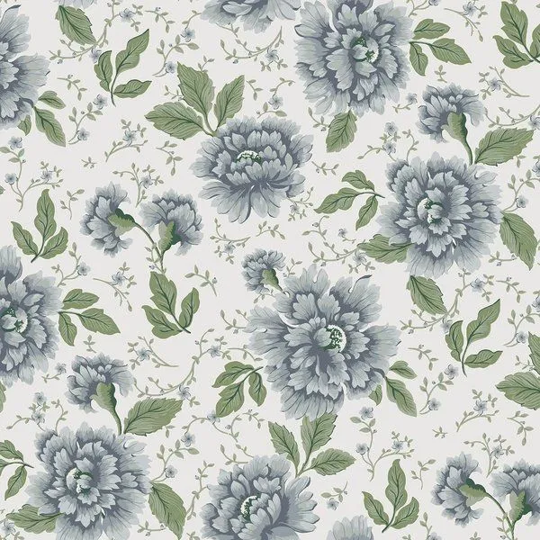 Product Image 1 for Laura Ashley Pickworth Posy Pale Seaspray Blue Wallpaper from Graham & Brown
