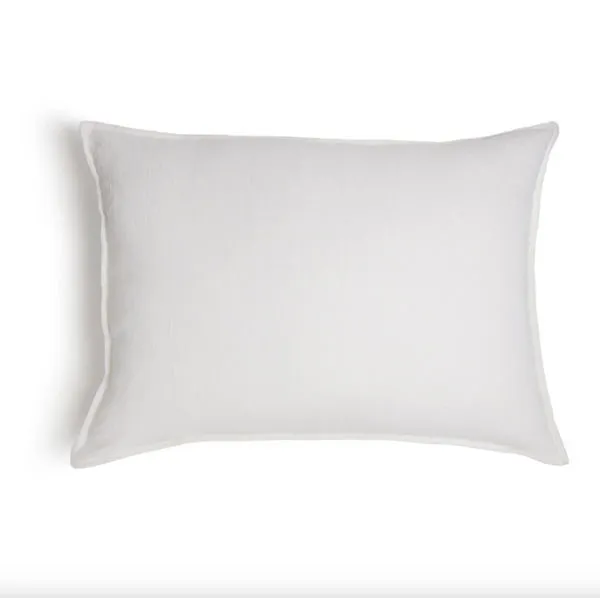 Product Image 2 for Montauk 28" x 36" Large Decorative Bed Pillow with Insert - White from Pom Pom at Home