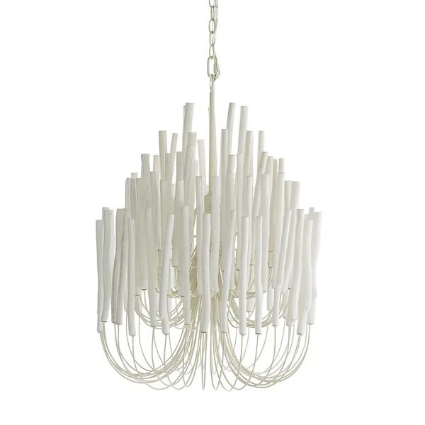 Product Image 1 for Tilda Small Whitewashed Wooden Chandelier from Arteriors