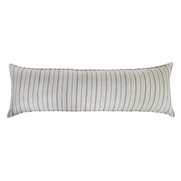 Product Image 1 for Naples 18" x 60" Decorative Body Pillow with Insert - Ocean / Natural from Pom Pom at Home