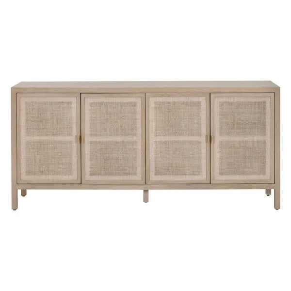 Product Image 1 for Carina Beige Cane Media Sideboard from Essentials for Living