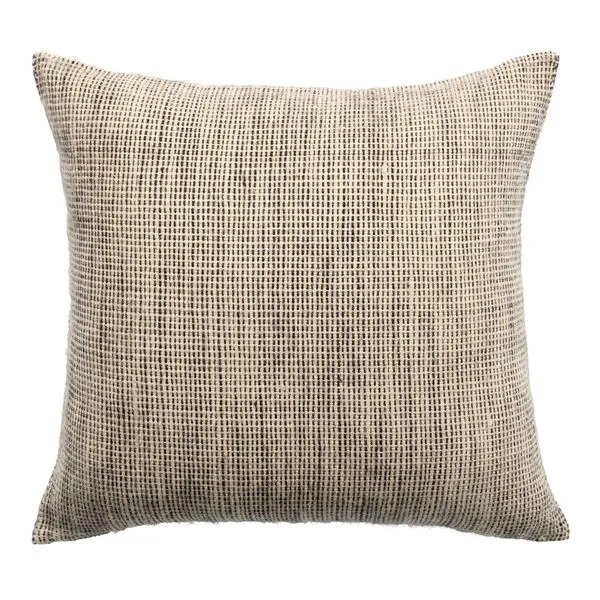 Product Image 1 for Neem X Priangan Handmade Solid Gray Pillow from Jaipur